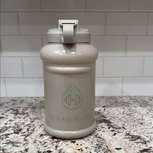 HydroJug Cream Water Bottle